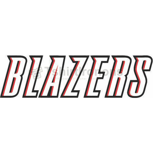 Portland Trail Blazers T-shirts Iron On Transfers N1168 - Click Image to Close